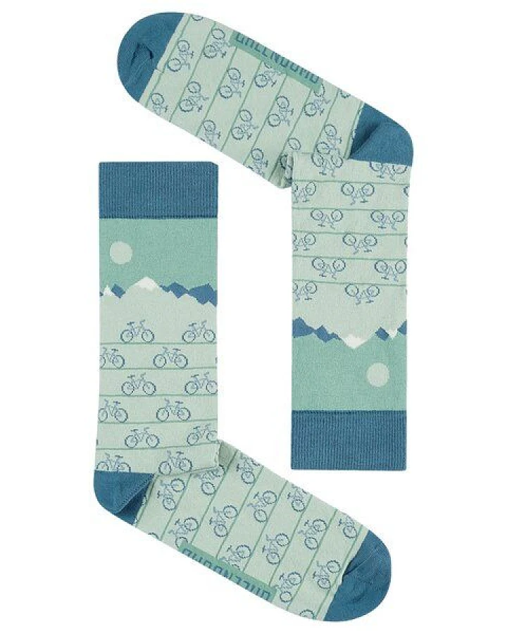 GREENBOMB Socken Bike Mountain Row
