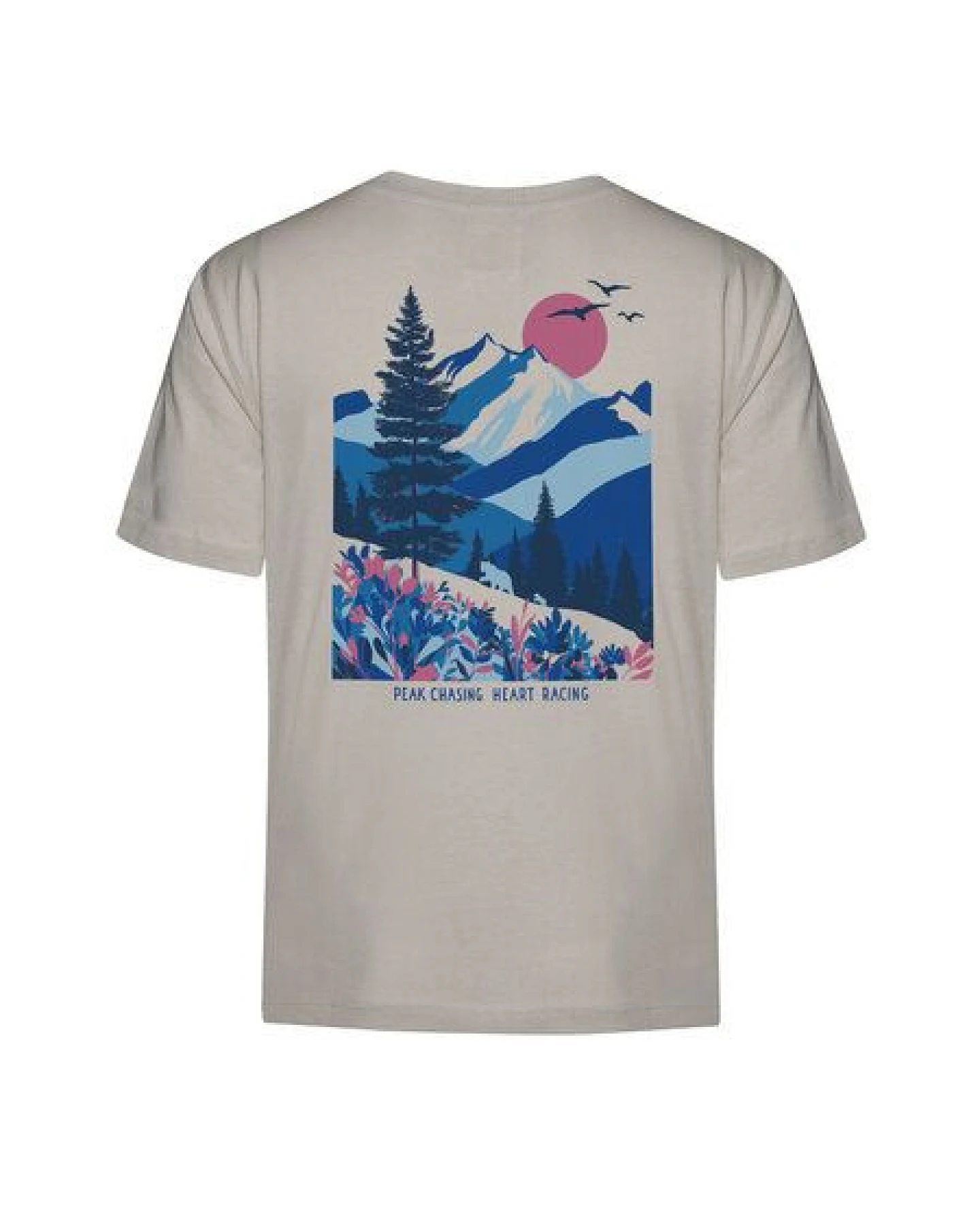 GREENBOMB T-Shirt Mountain Bloom Fusion – Ansicht 2