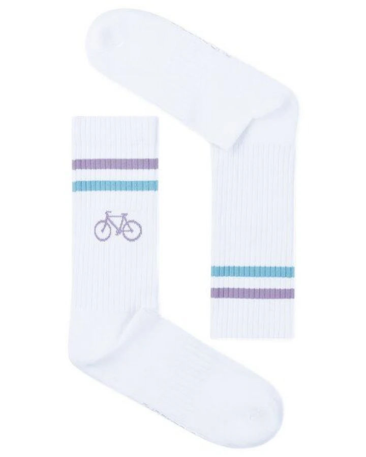 Produktseite: GREENBOMB Tennis-Socken Bike Pixel