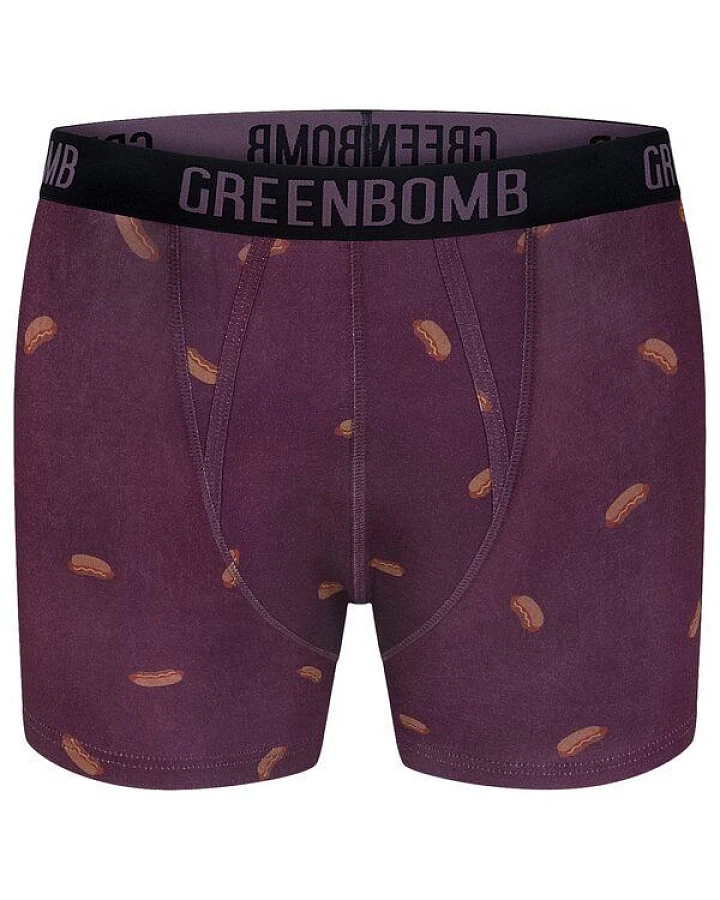 GREENBOMB Trunks Hotdogs
