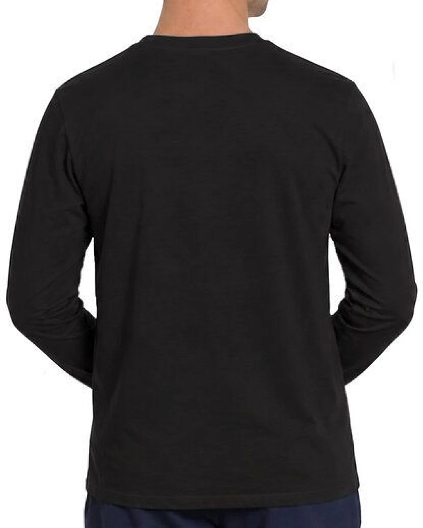 Haasis Bodywear Herren Longsleeve Rundhals, Bio Baumwolle, GOTS zertifiziert – Ansicht 3