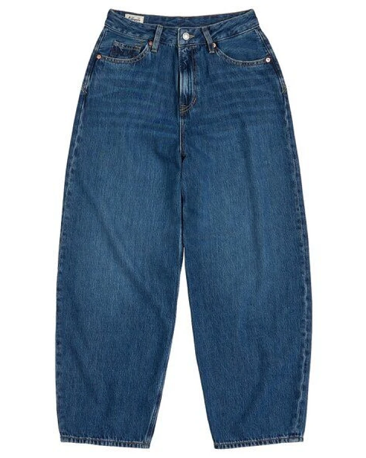 Kings Of Indigo Jeans Leila - High Waist Balloon Shape - Lewisboro Mid Use