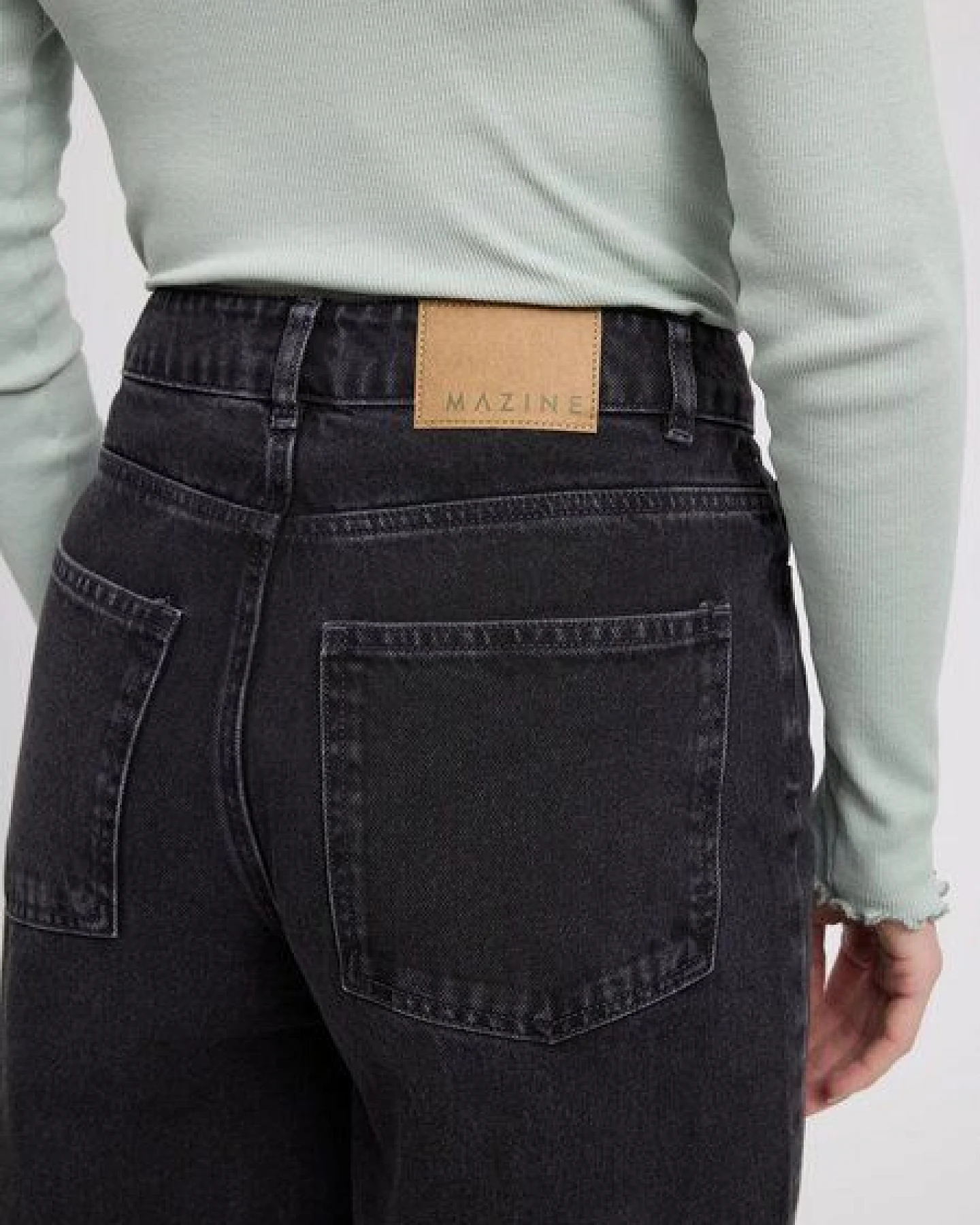 Mazine Damen Jeans im Barrel-Style aus 100% Bio-Baumwolle – Ansicht 3