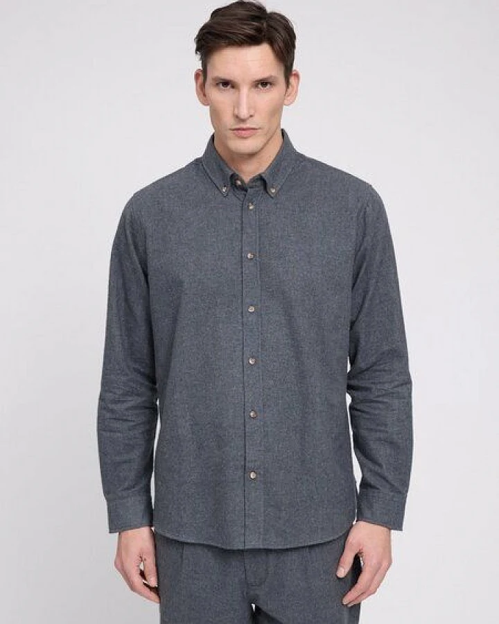 Mazine Herren Flannel Hemd aus 100% Bio-Baumwolle