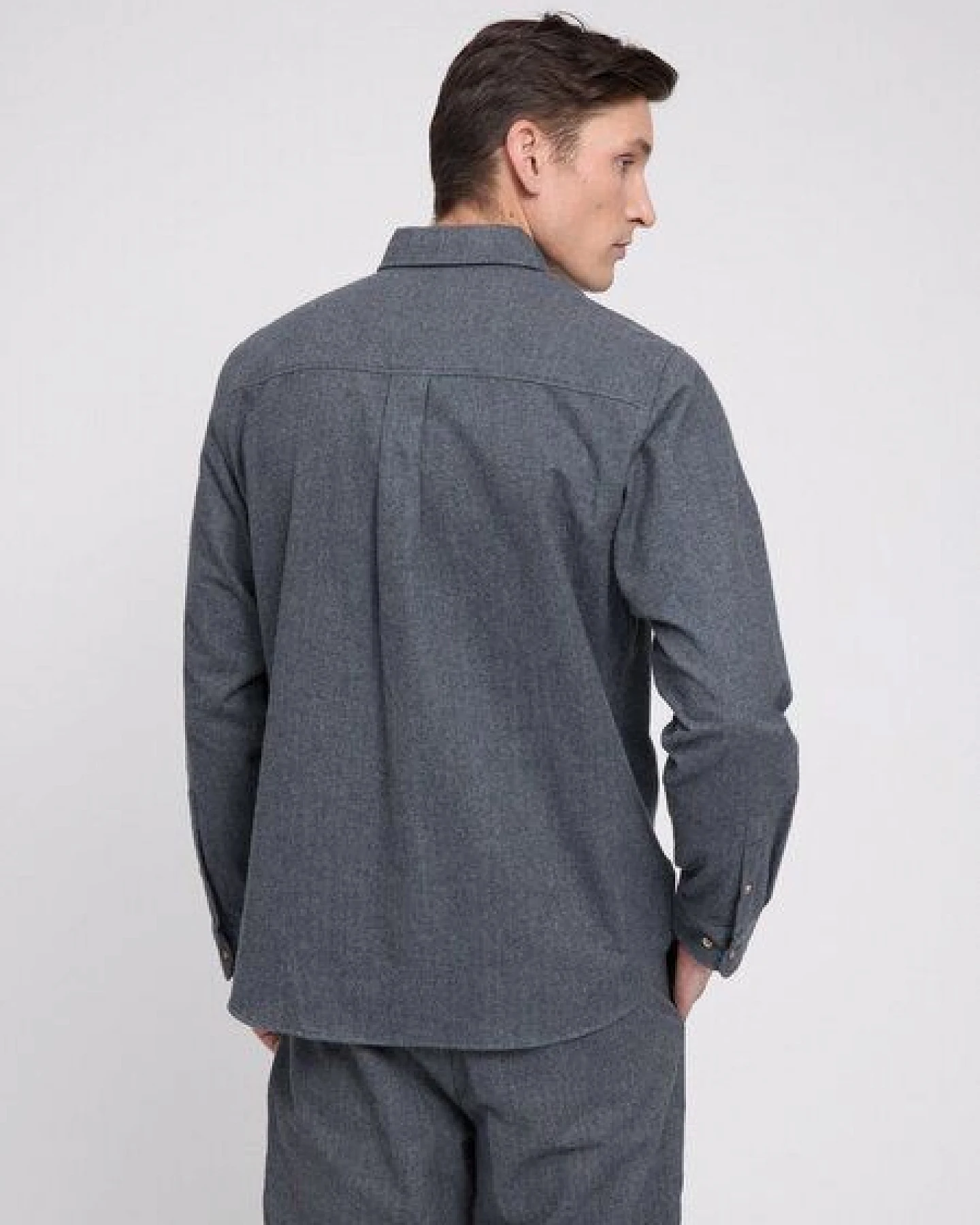 Mazine Herren Flannel Hemd aus 100% Bio-Baumwolle – Ansicht 2