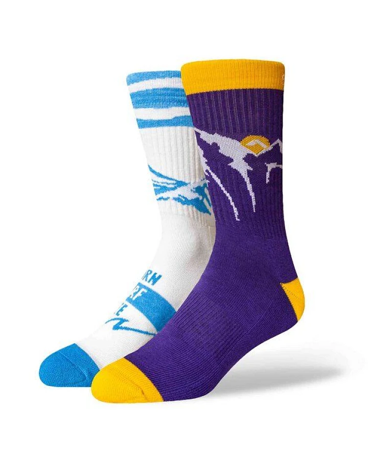 SOXN 2er-Pack OUTDOOR / Wandersocken & Surf Socken / Bio-Baumwolle