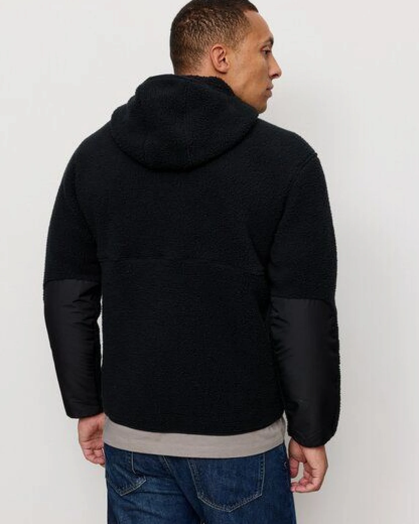 Herren Fleecejacke aus recyceltem Polyester - SEDUM - recolution – Ansicht 4