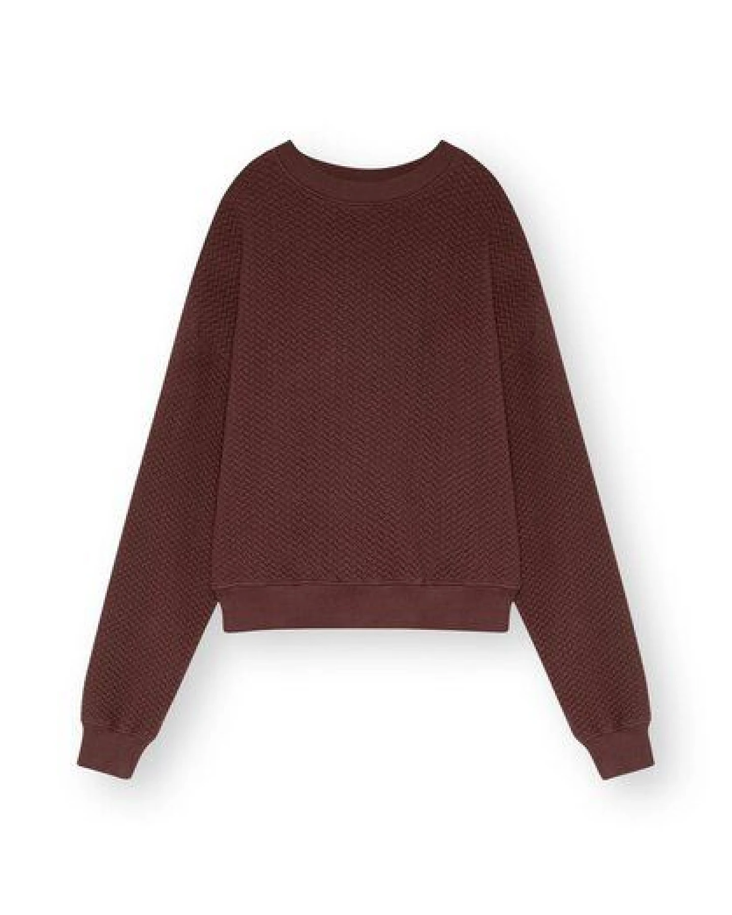 ThokkThokk Damen Sweatshirt TT1022 Structured aus Bio-Baumwolle – Ansicht 3