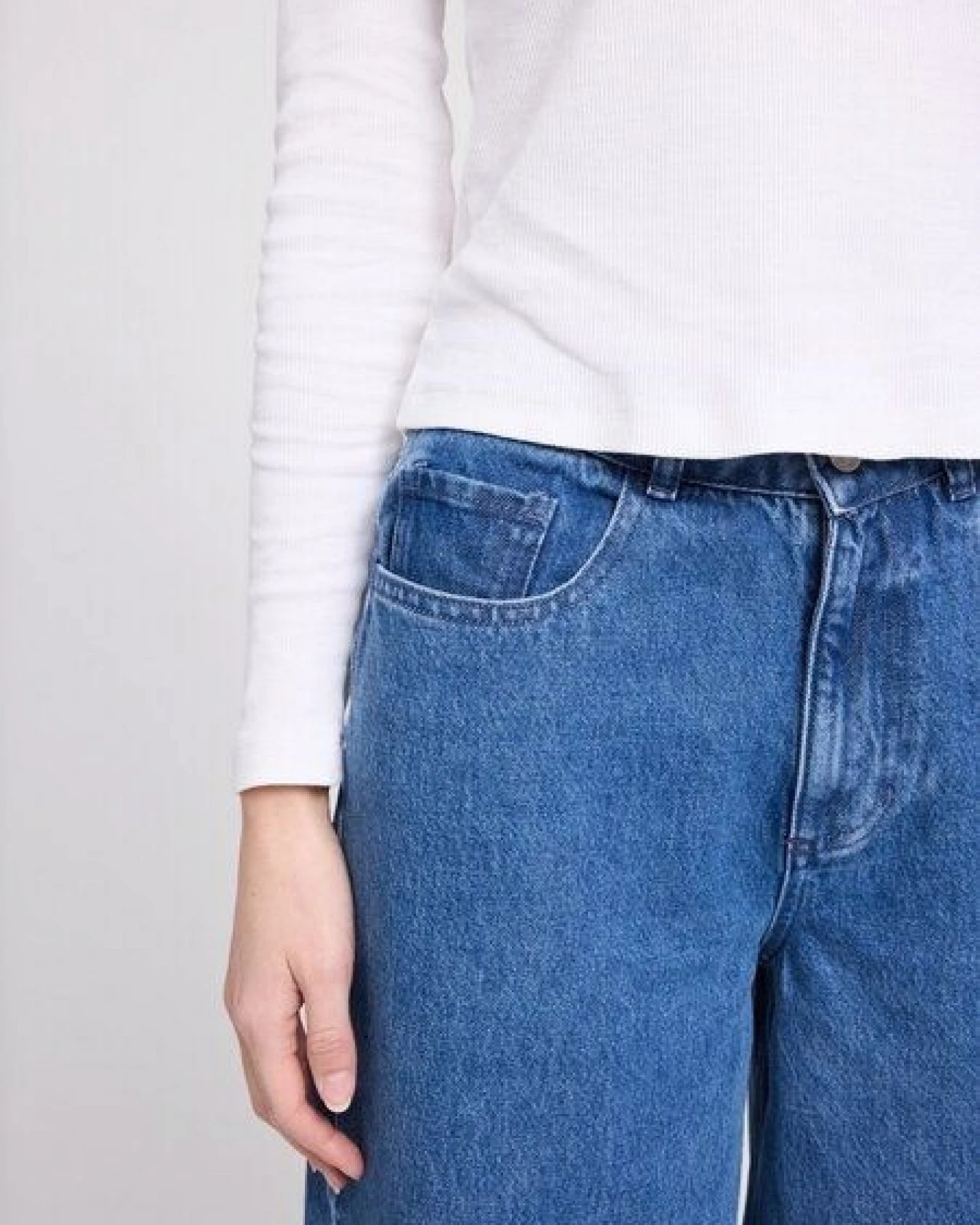 Mazine Damen Jeans im Barrel-Style aus 100% Bio-Baumwolle – Ansicht 4