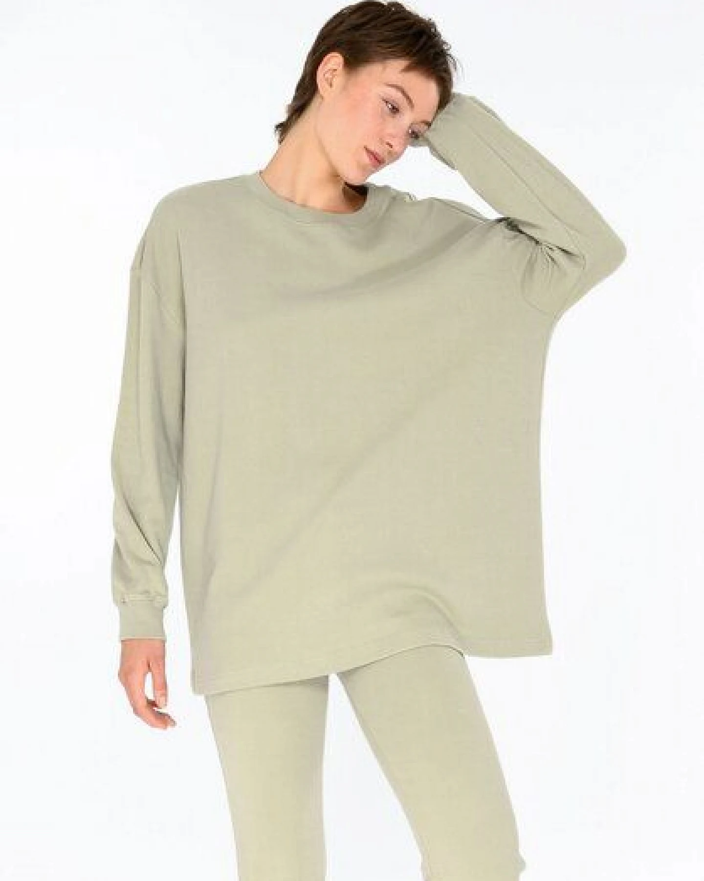 ThokkThokk Unisex Loose Longsleeve TT39 aus Bio-Baumwolle – Ansicht 3