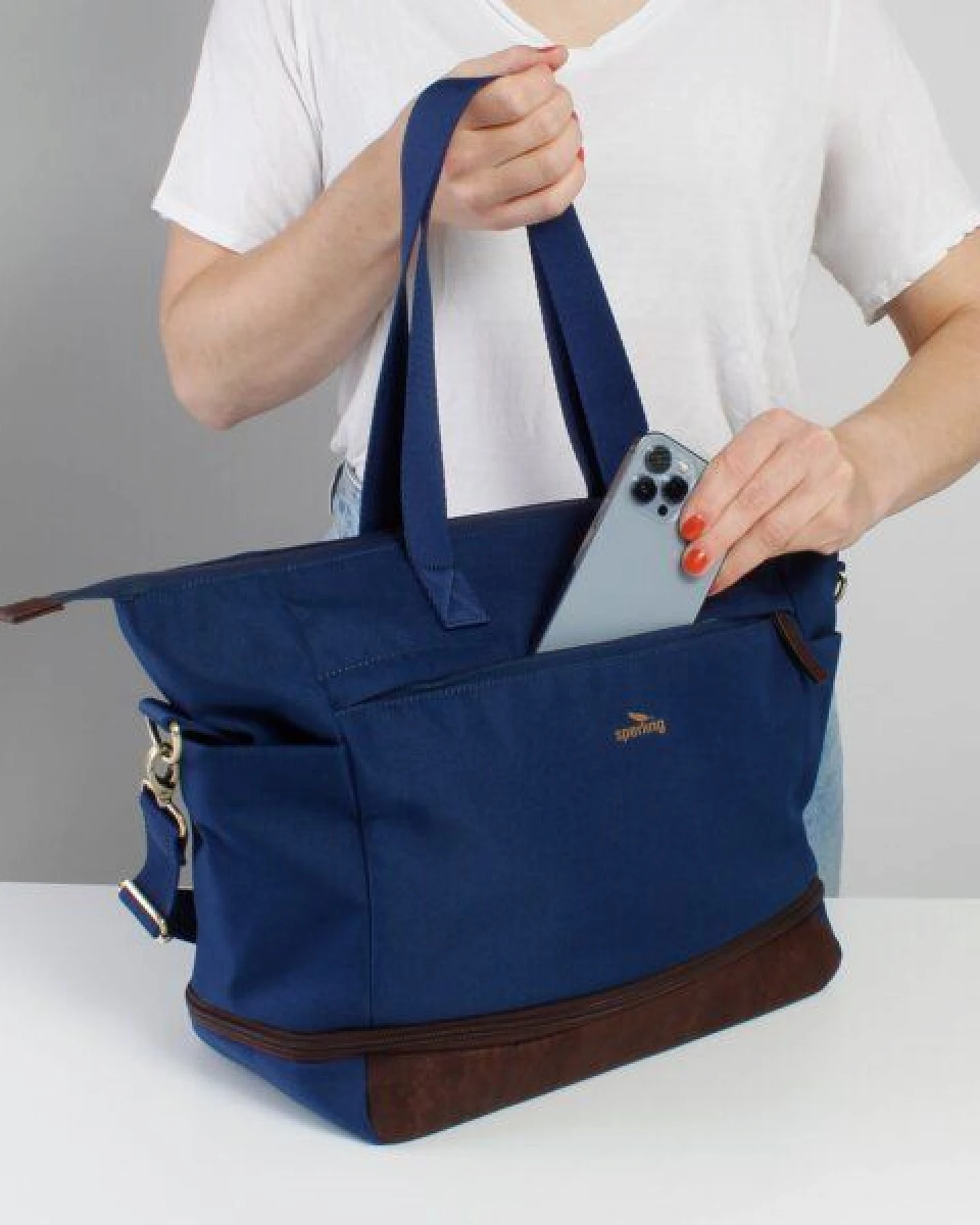 Sperling Erweiterbarer Shopper "Divided" – Ansicht 3