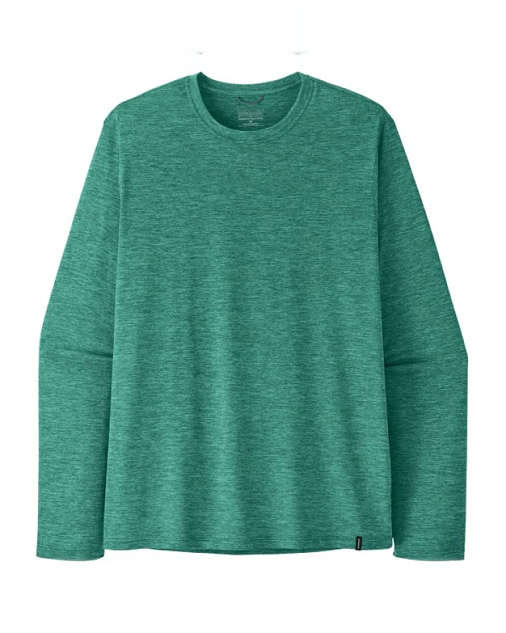 Patagonia - L/S Cap Cool Daily Shirt - Funktionsshirt Gr L grün/türkis