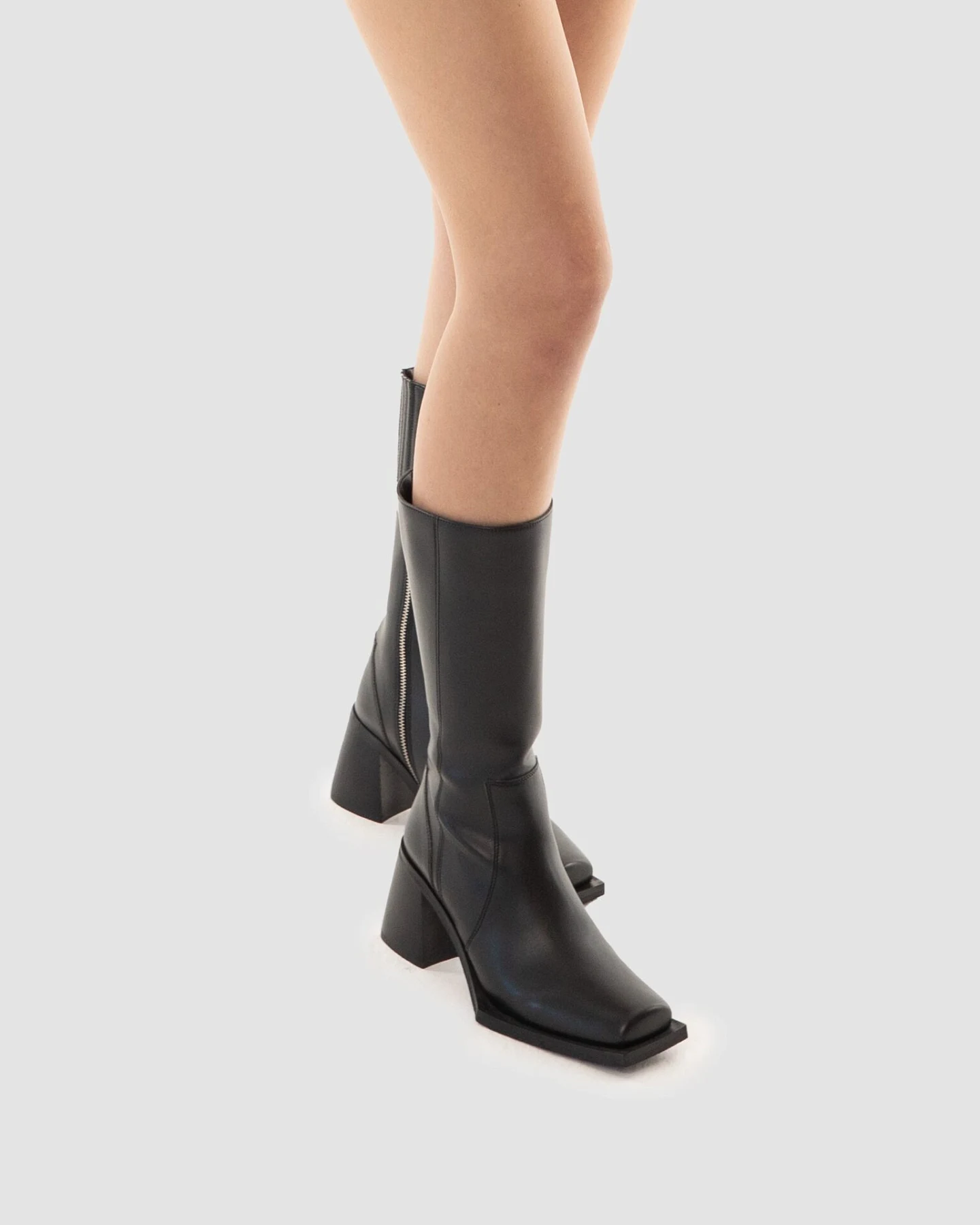 Prev Damen vegan Stiefel Karel X Schwarz – Ansicht 2