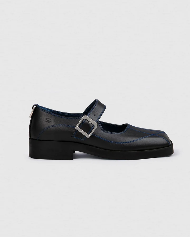 Prev Damen vegan Schuhe Jenny Ii Mitternacht Schwarz