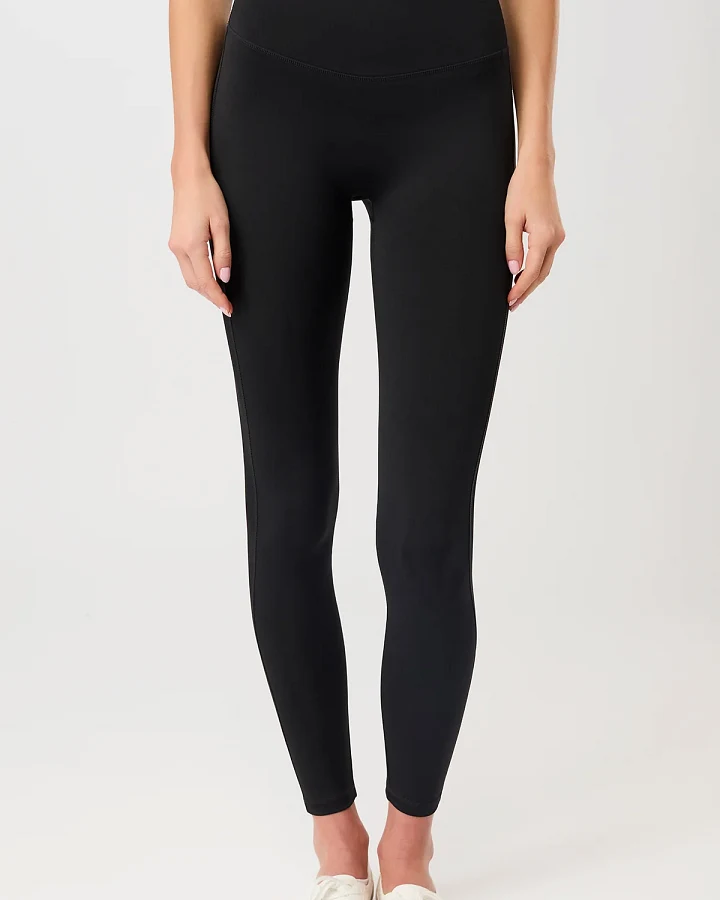 MANDALA Damen vegan Leggings Sporty Vibe Schwarz