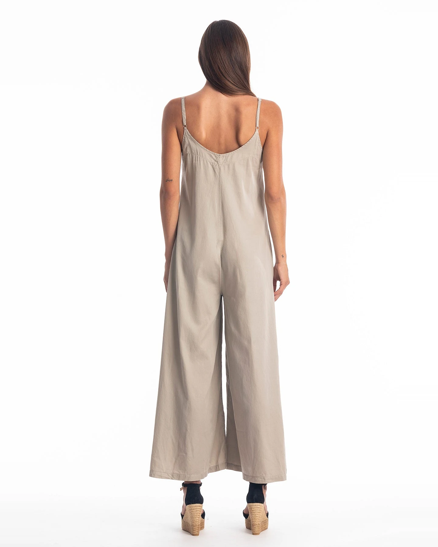 RAVENS VIEW IBIZA Damen vegan Jumpsuit Kiera Stone – Ansicht 2