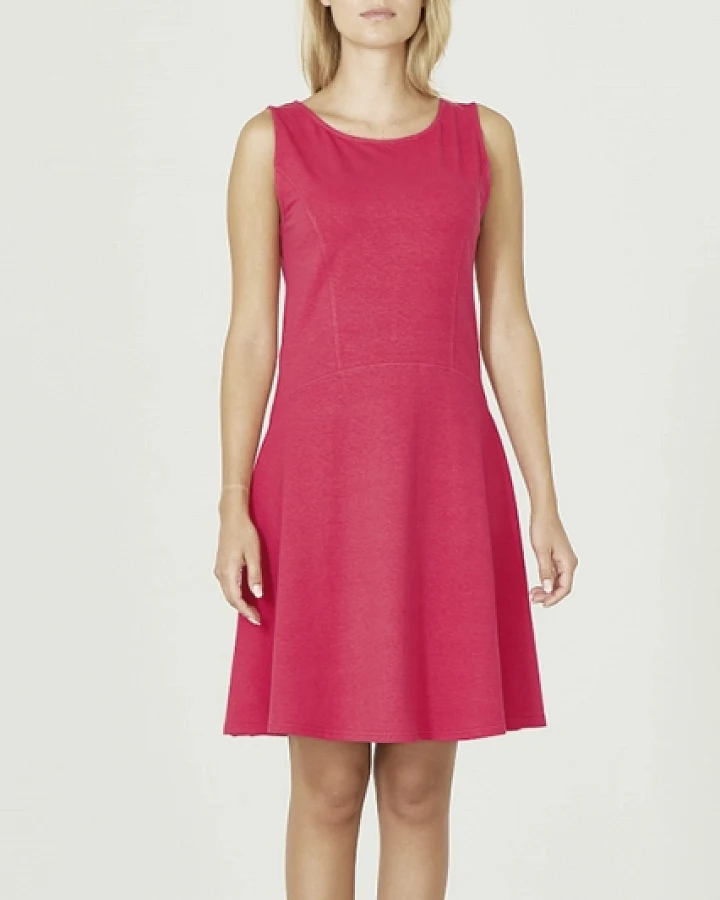 Hempage Damen vegan Jersey Kleid Summer Magnolia