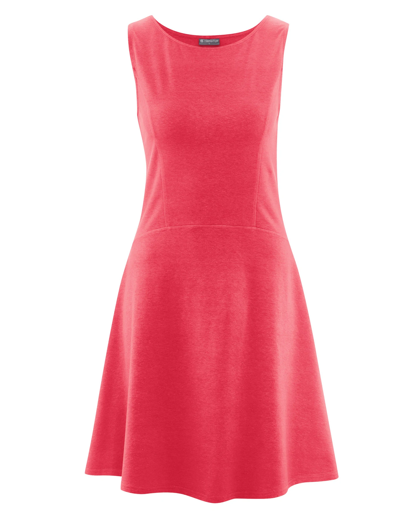 Hempage Damen vegan Jersey Kleid Summer Magnolia – Ansicht 2