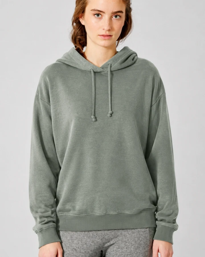 Hempage Damen vegan Bequemer Hoodie Thyme