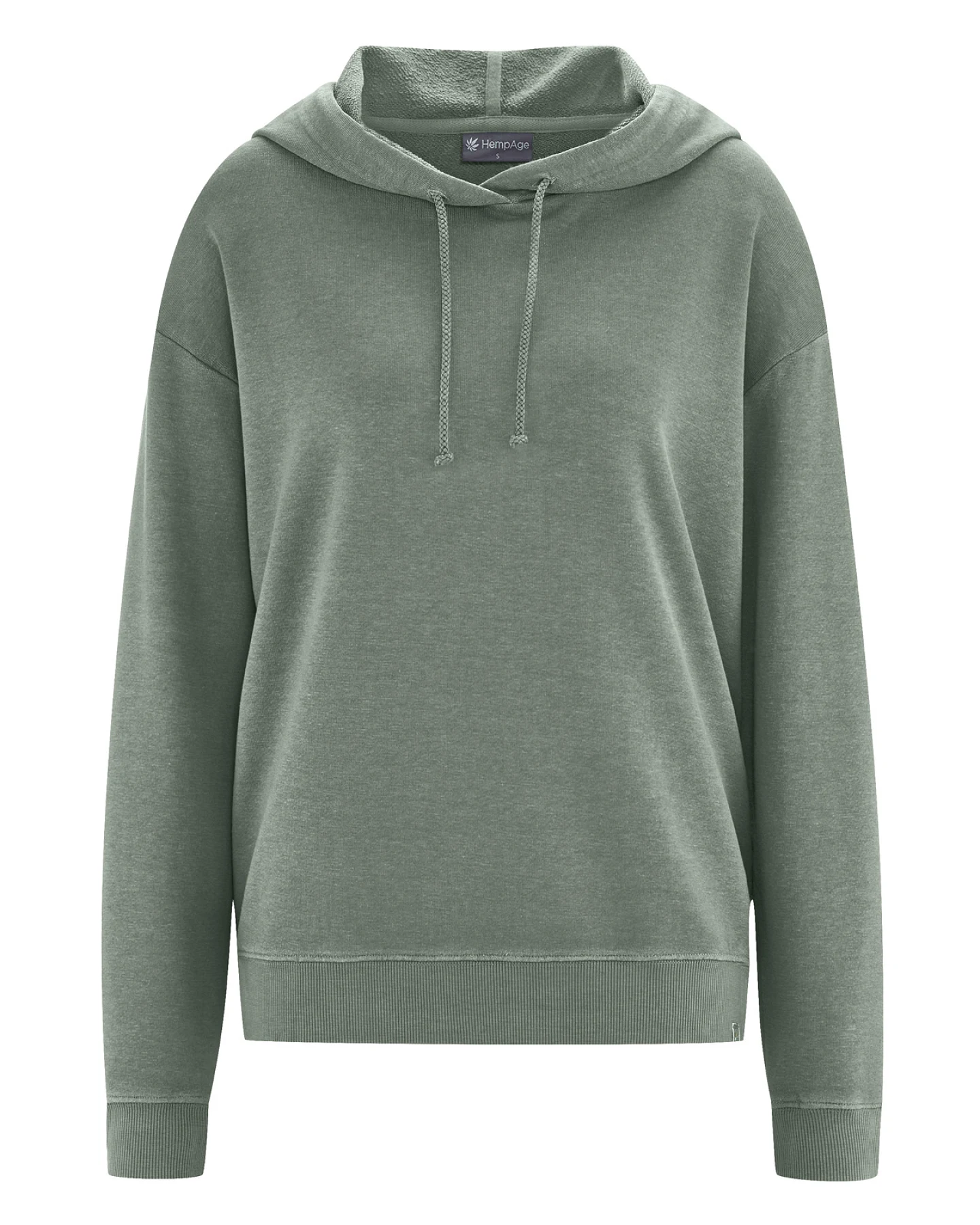 Hempage Damen vegan Bequemer Hoodie Thyme – Ansicht 2