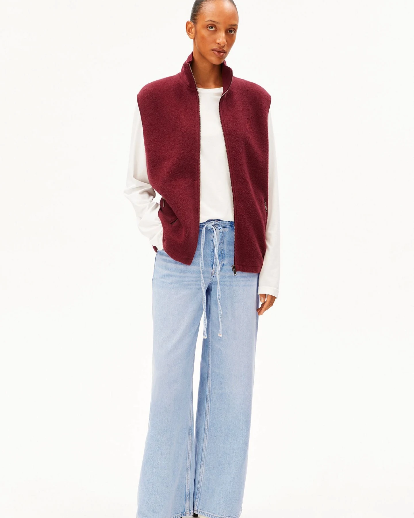 ARMEDANGELS Weste COTTON FLEECE – Ansicht 5