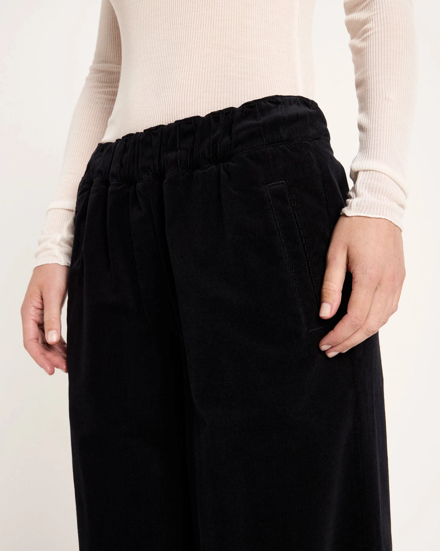 Hose mit weitem Bein (GOTS) – Ansicht 3