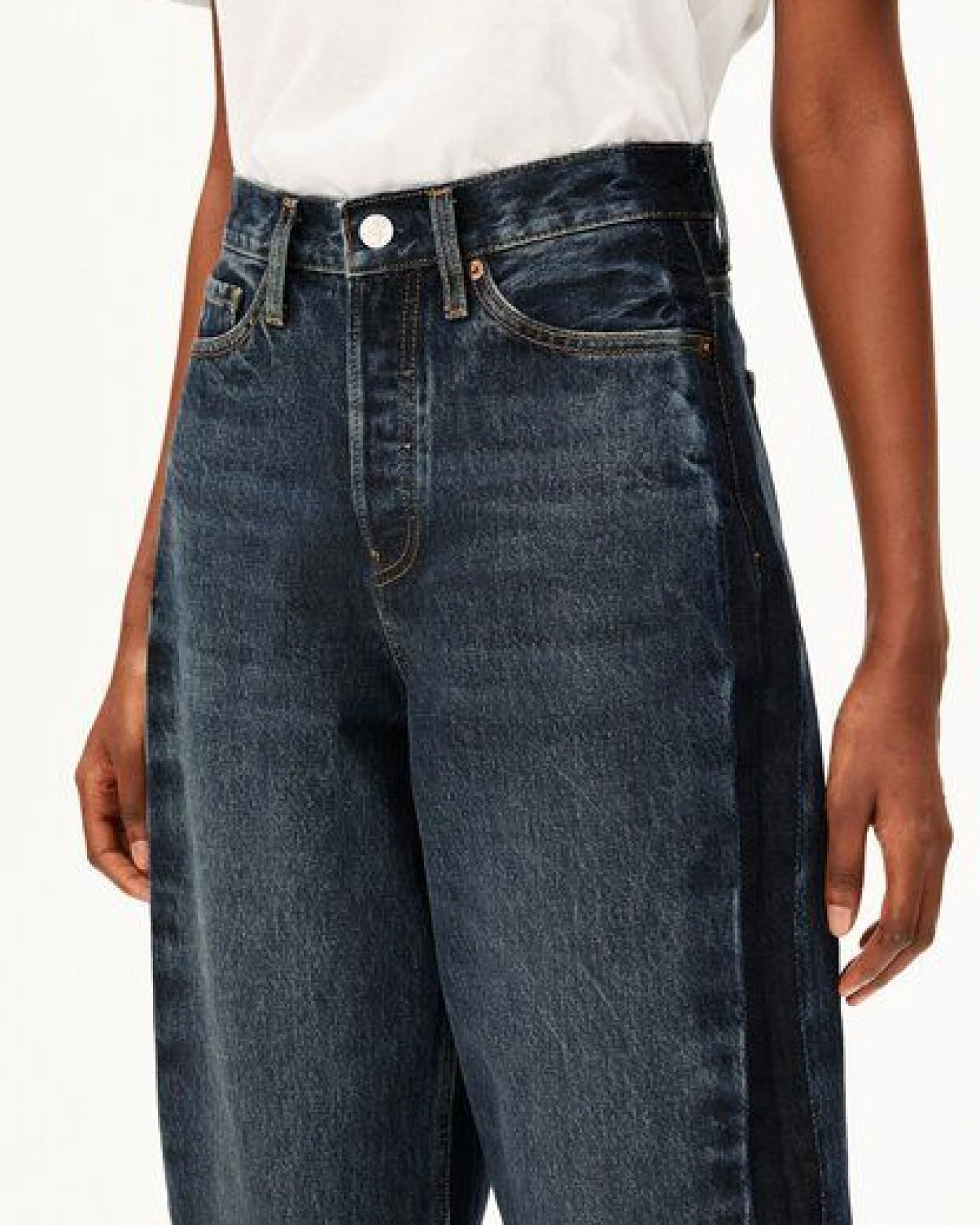 ARMEDANGELS BAARLY BARREL Damen 100% Bio-Baumwolle Non Stretch – Ansicht 3