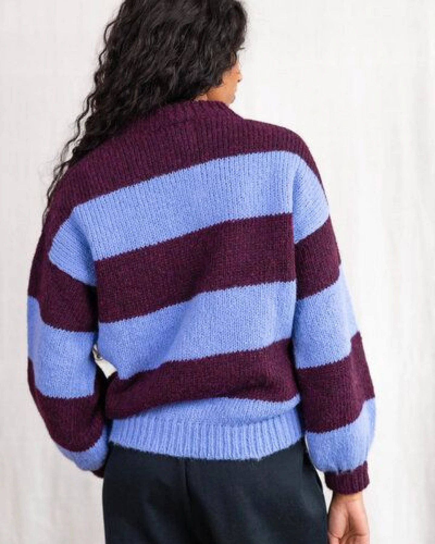 Jyoti - Fair Works Baby-Alpaka Strickpullover Lupuna – Ansicht 4