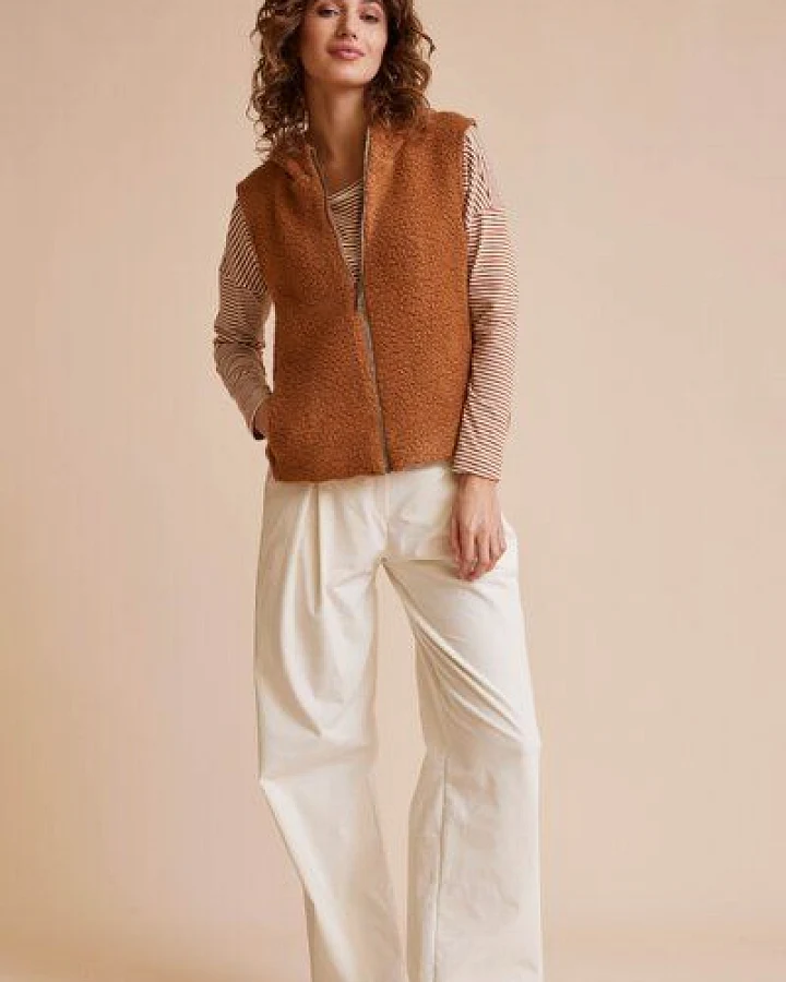 LANA Organic Wollweste, Modell Skylar