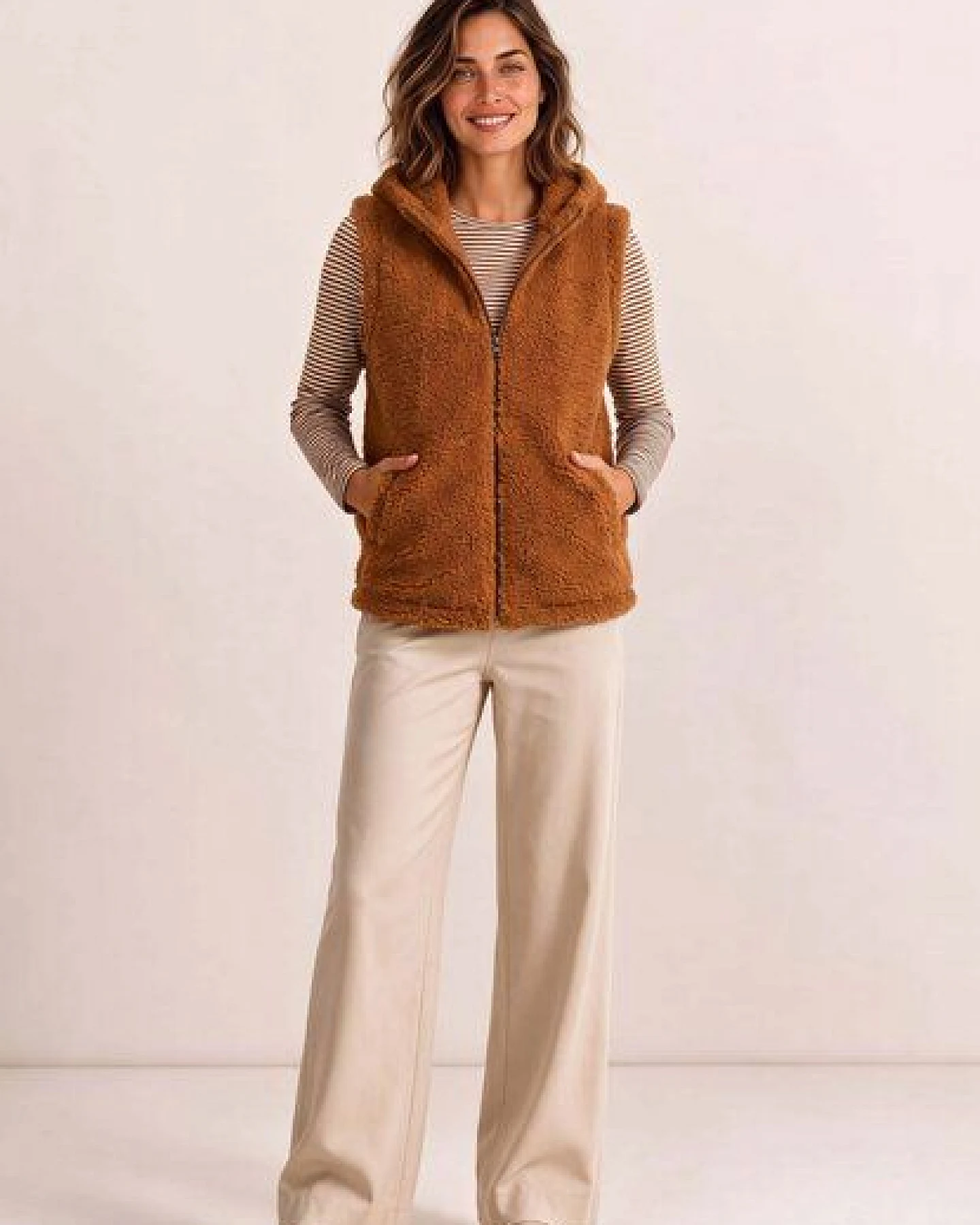 LANA Organic Wollweste, Modell Skylar – Ansicht 4