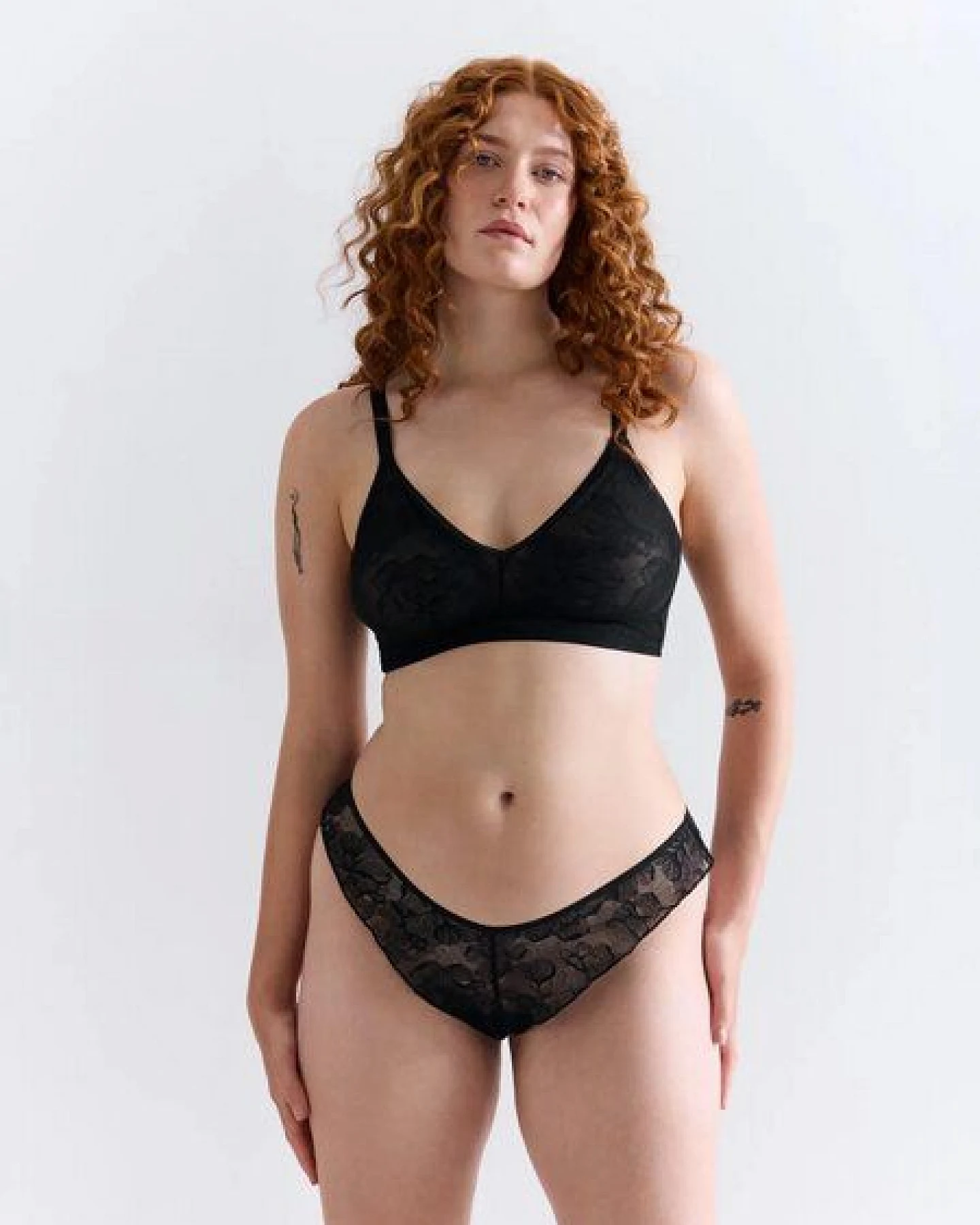 erlich textil Sleek Lace Brazil String aus Spitze, hergestellt in der Türkei – Ansicht 3