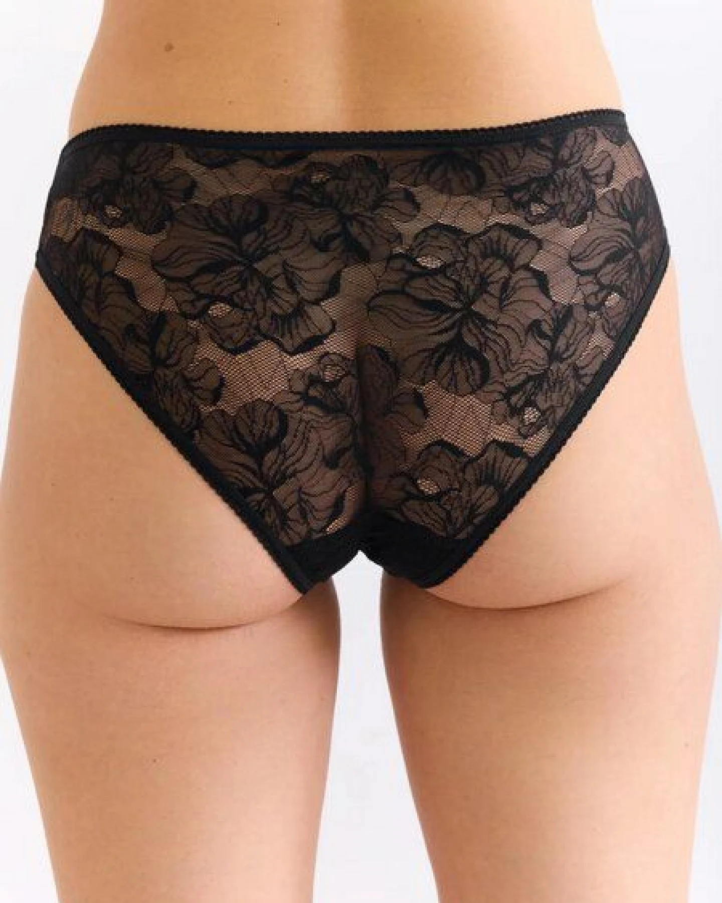 erlich textil Sleek Lace Slip aus Spitze, hergestellt in der Türkei – Ansicht 2