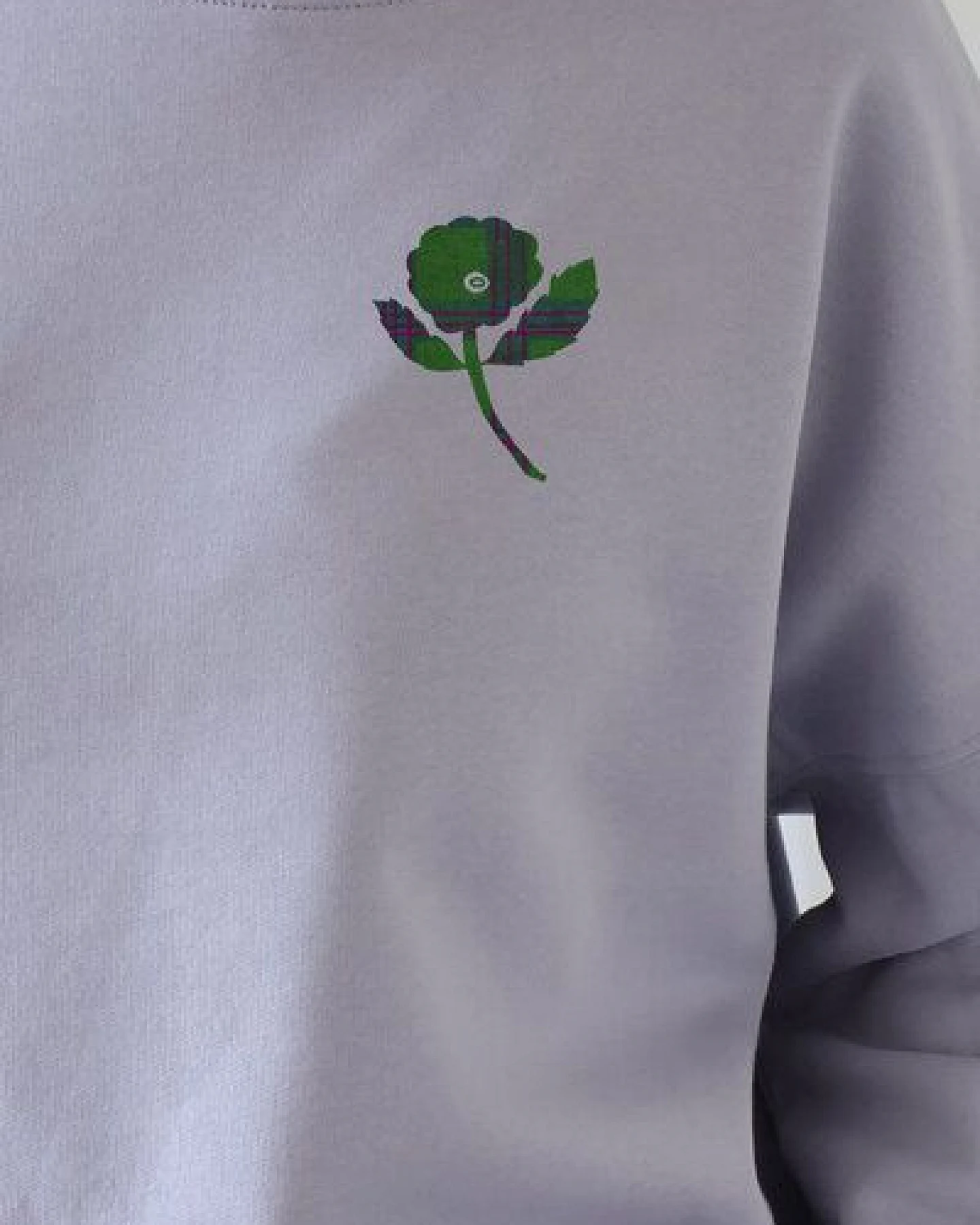 Kultgut Artdesign Boxy-Style Sweatpullover / Autumnflower – Ansicht 3