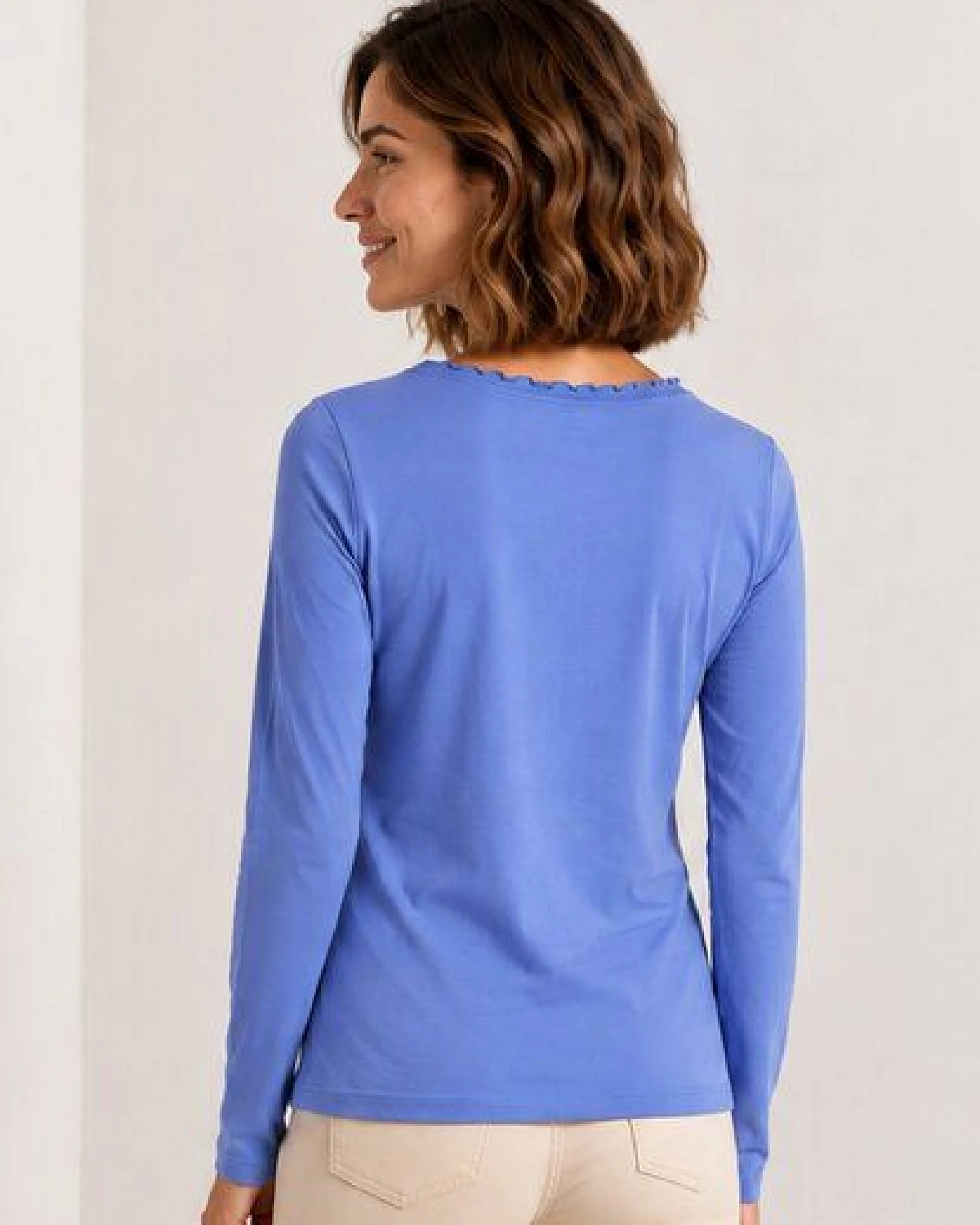 LANA Organic Bio Baumwollshirt, Modell Conny – Ansicht 4