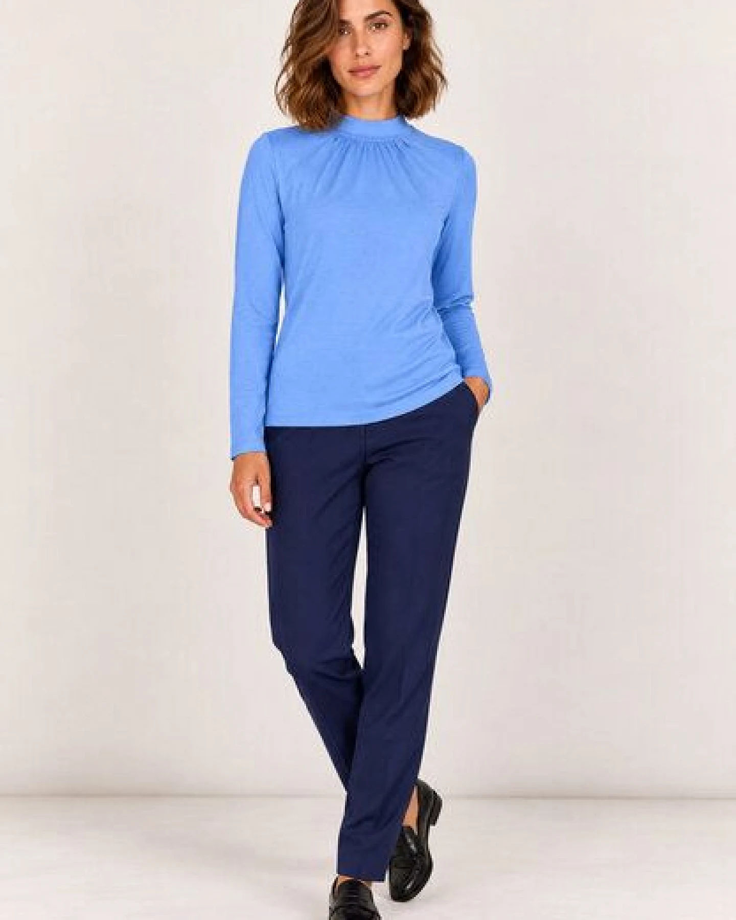 LANA Organic Bio Langarmshirt, Modell Holly – Ansicht 3