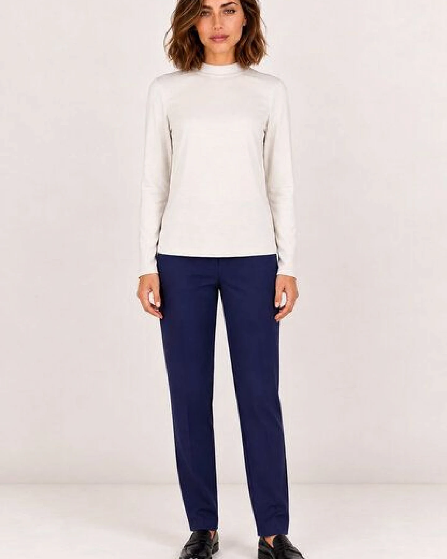LANA Organic Bio Langarmshirt, Modell Holly – Ansicht 2