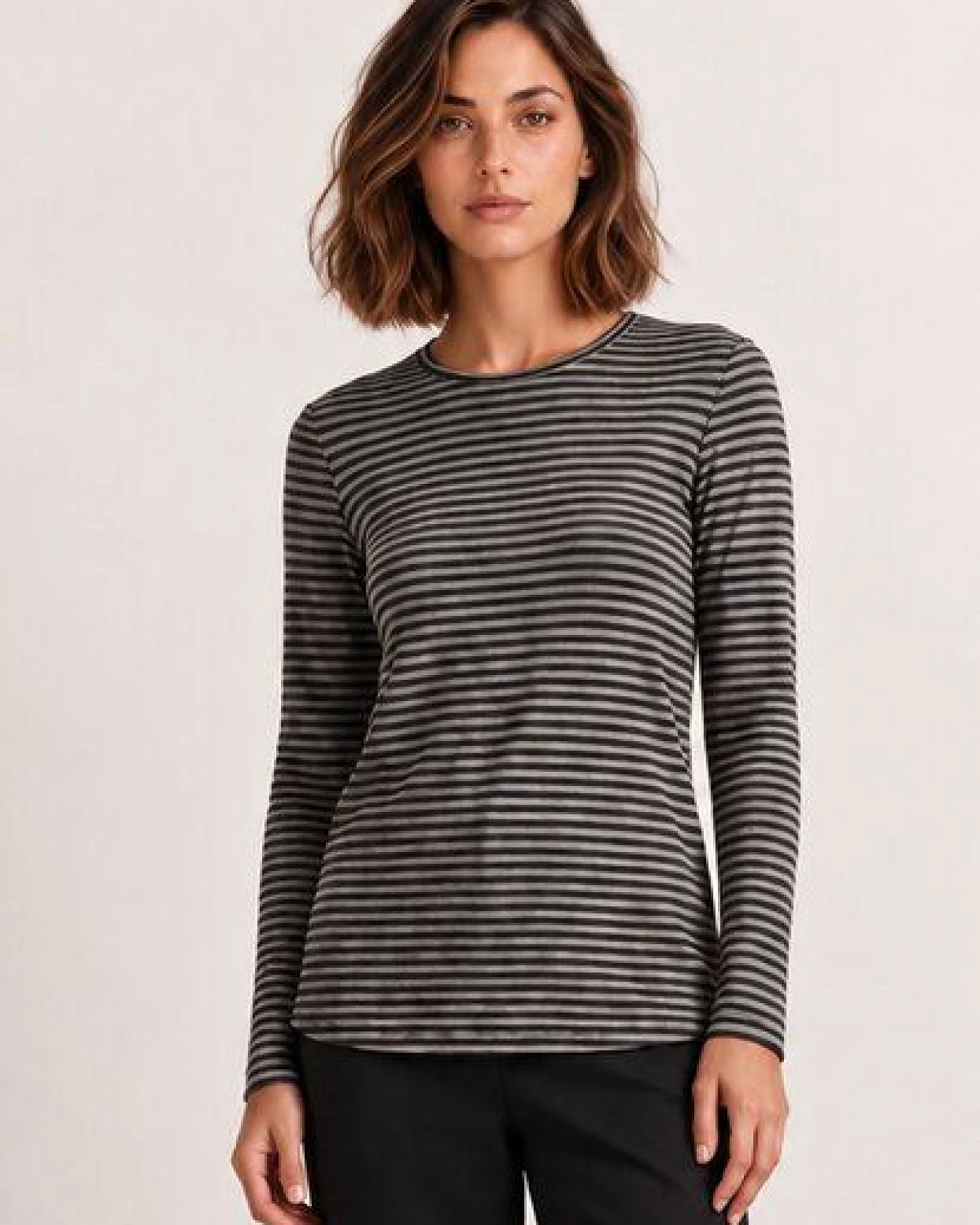 LANA Organic Bio Langarmshirt, Modell Iblis – Ansicht 2