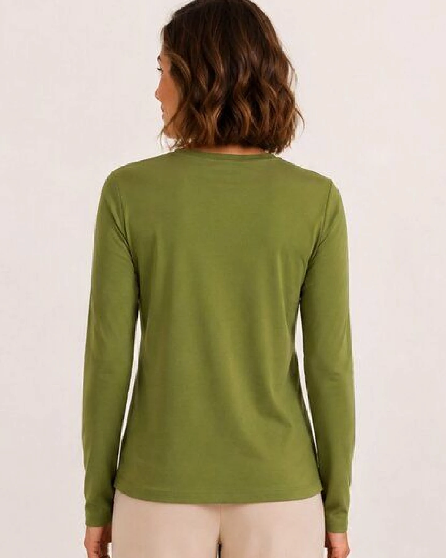 LANA Organic Bio Langarmshirt, Modell Nadja – Ansicht 4