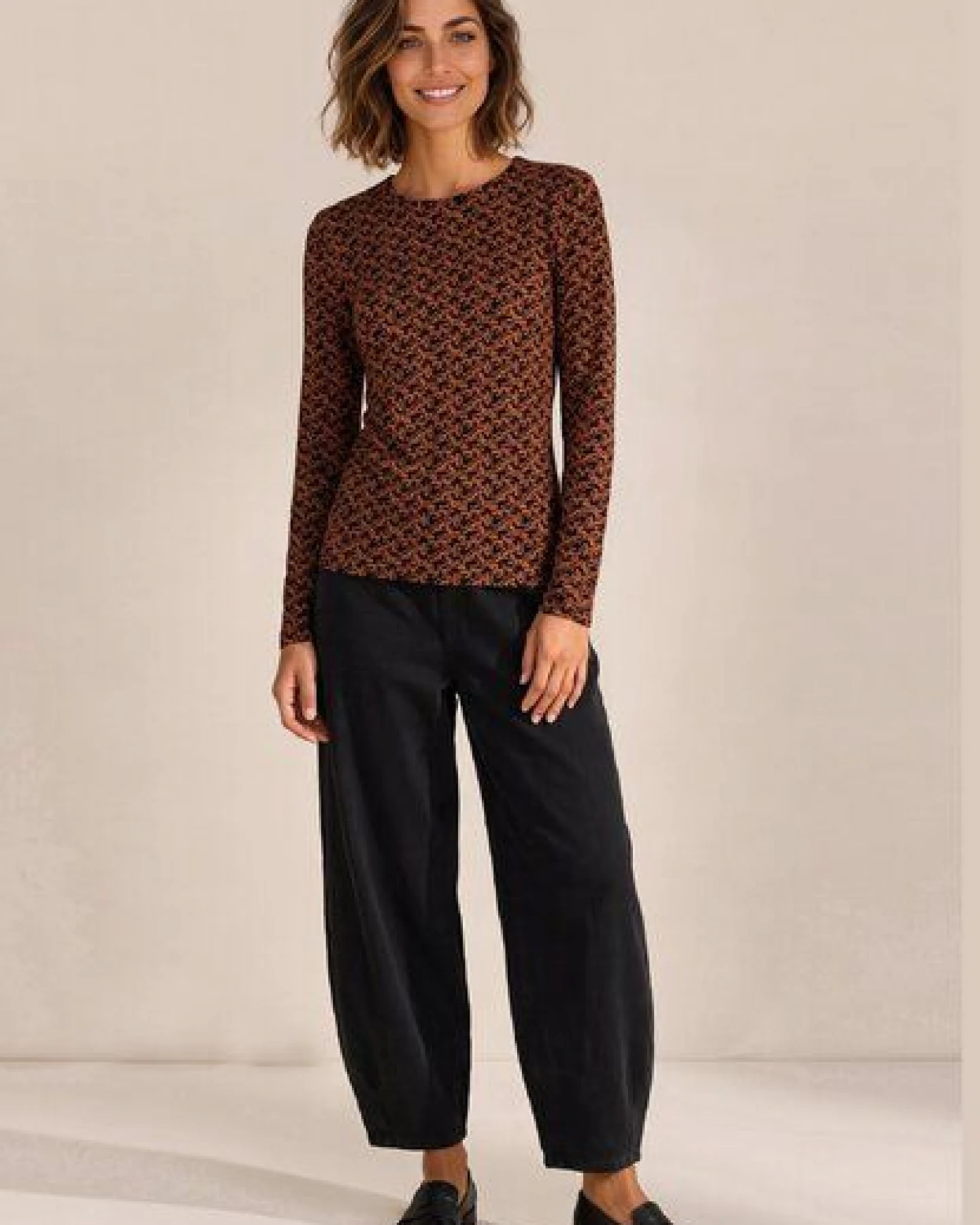 LANA Organic Bio Langarmshirt, Modell Nina – Ansicht 2