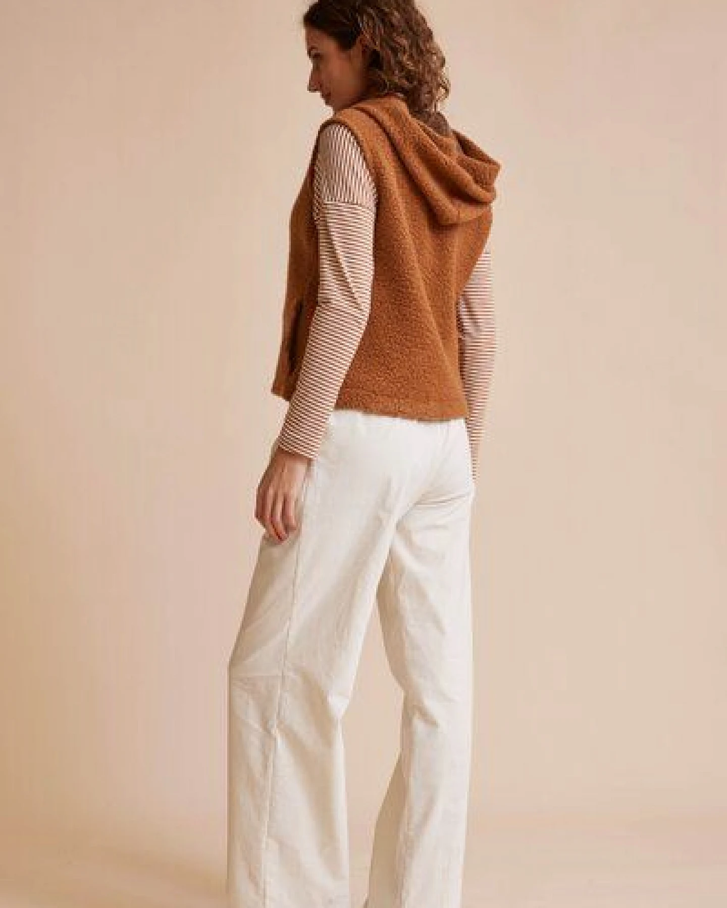 LANA Organic Wollweste, Modell Skylar – Ansicht 2