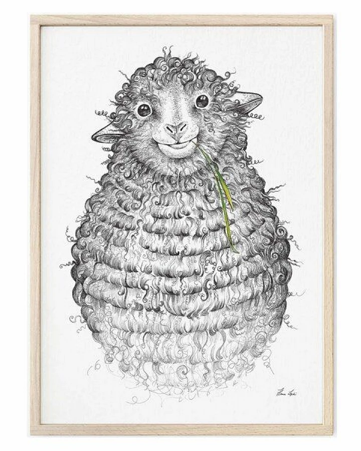 Kunstdruck »Wollfried« von LIGARTI