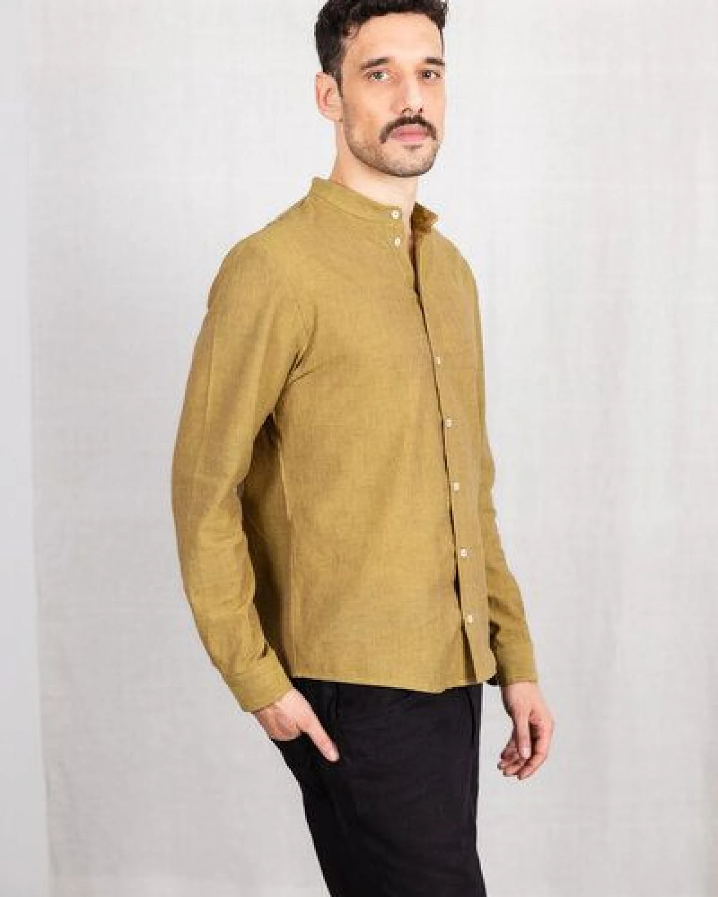 Jyoti - Fair Works Baumwoll Hemd Harish – Ansicht 3