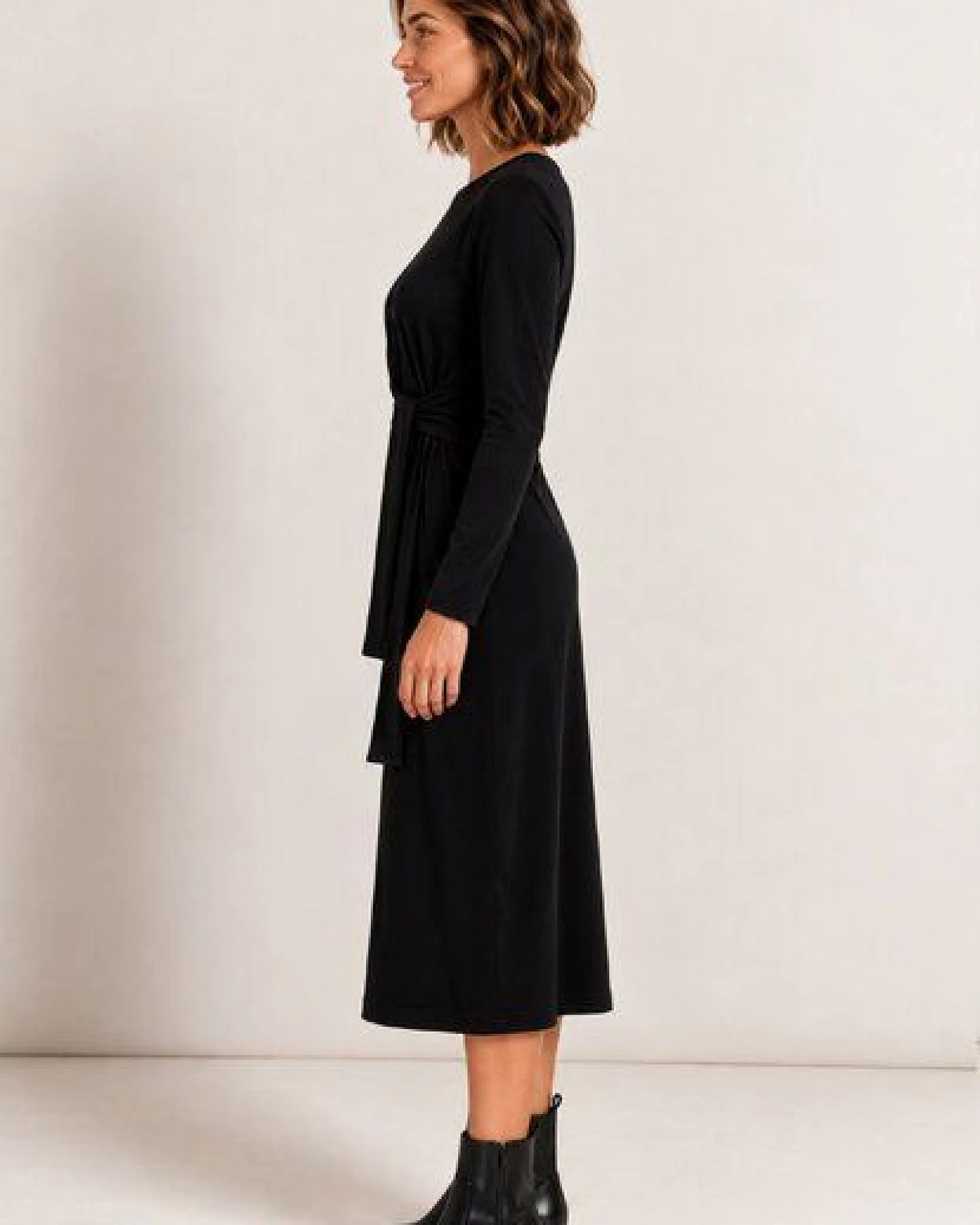 LANA Organic Baumwollkleid, Modell June – Ansicht 4
