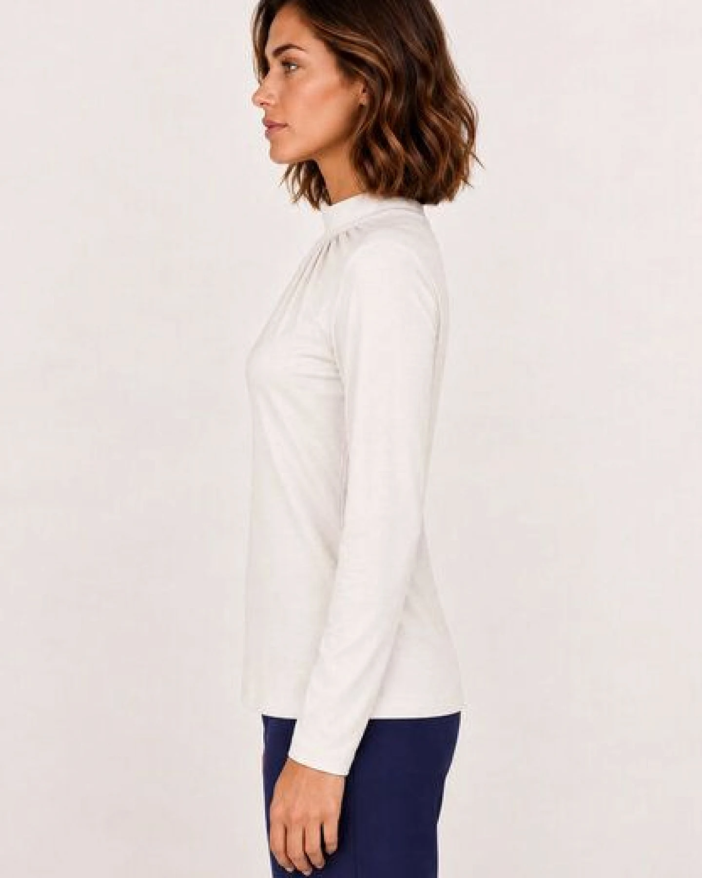 LANA Organic Bio Langarmshirt, Modell Holly – Ansicht 3