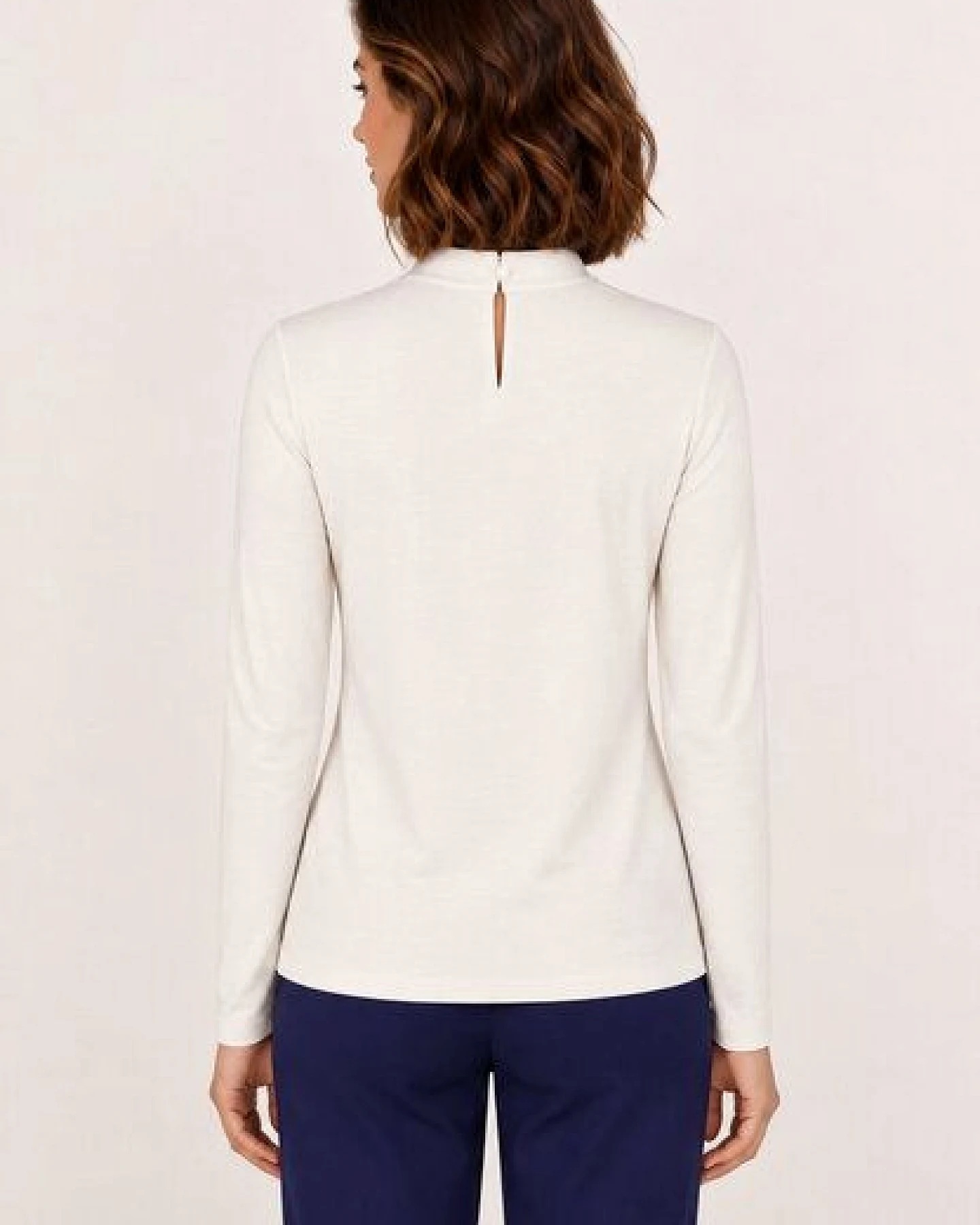 LANA Organic Bio Langarmshirt, Modell Holly – Ansicht 4