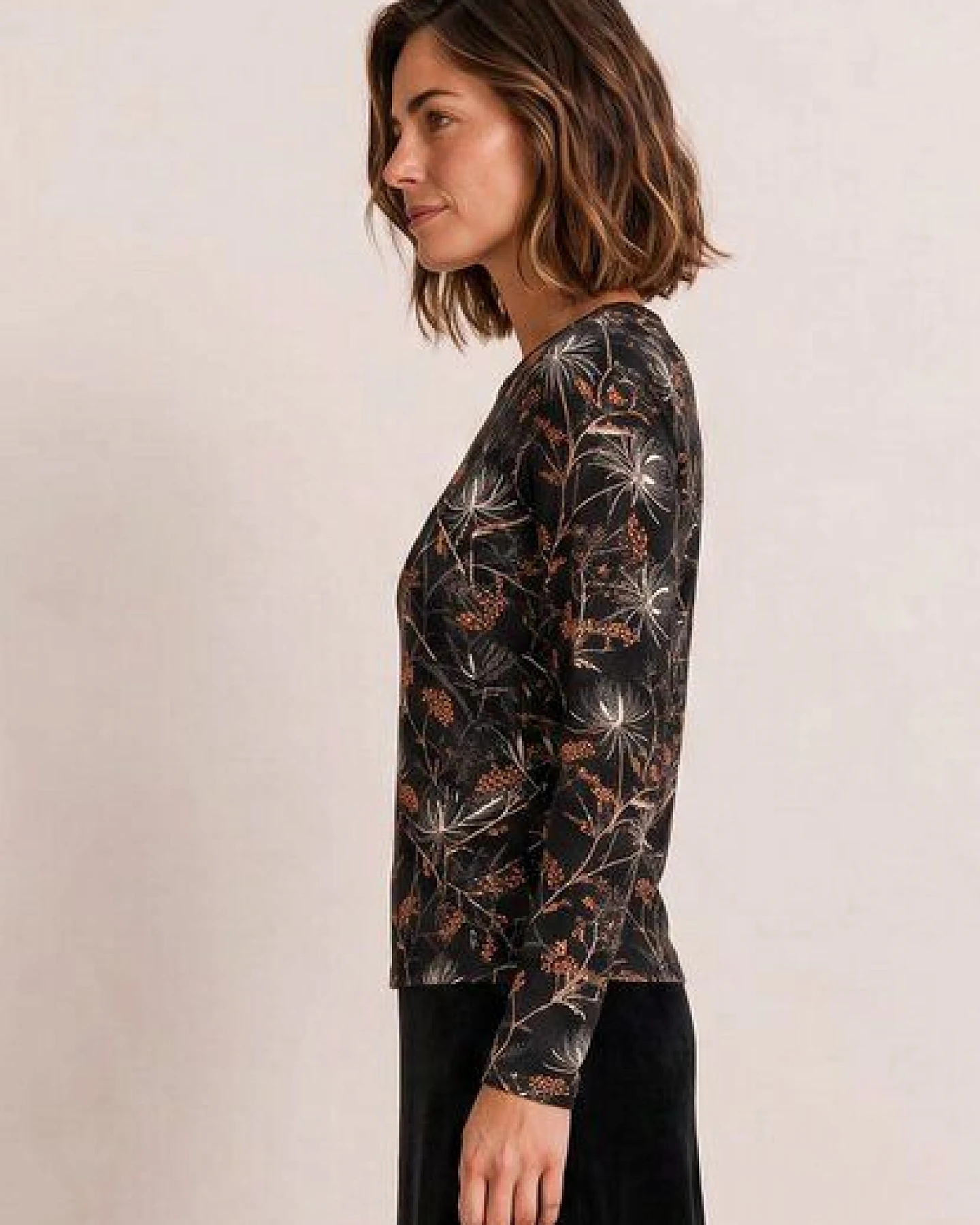 LANA Organic Bio Langarmshirt, Modell Nina – Ansicht 3