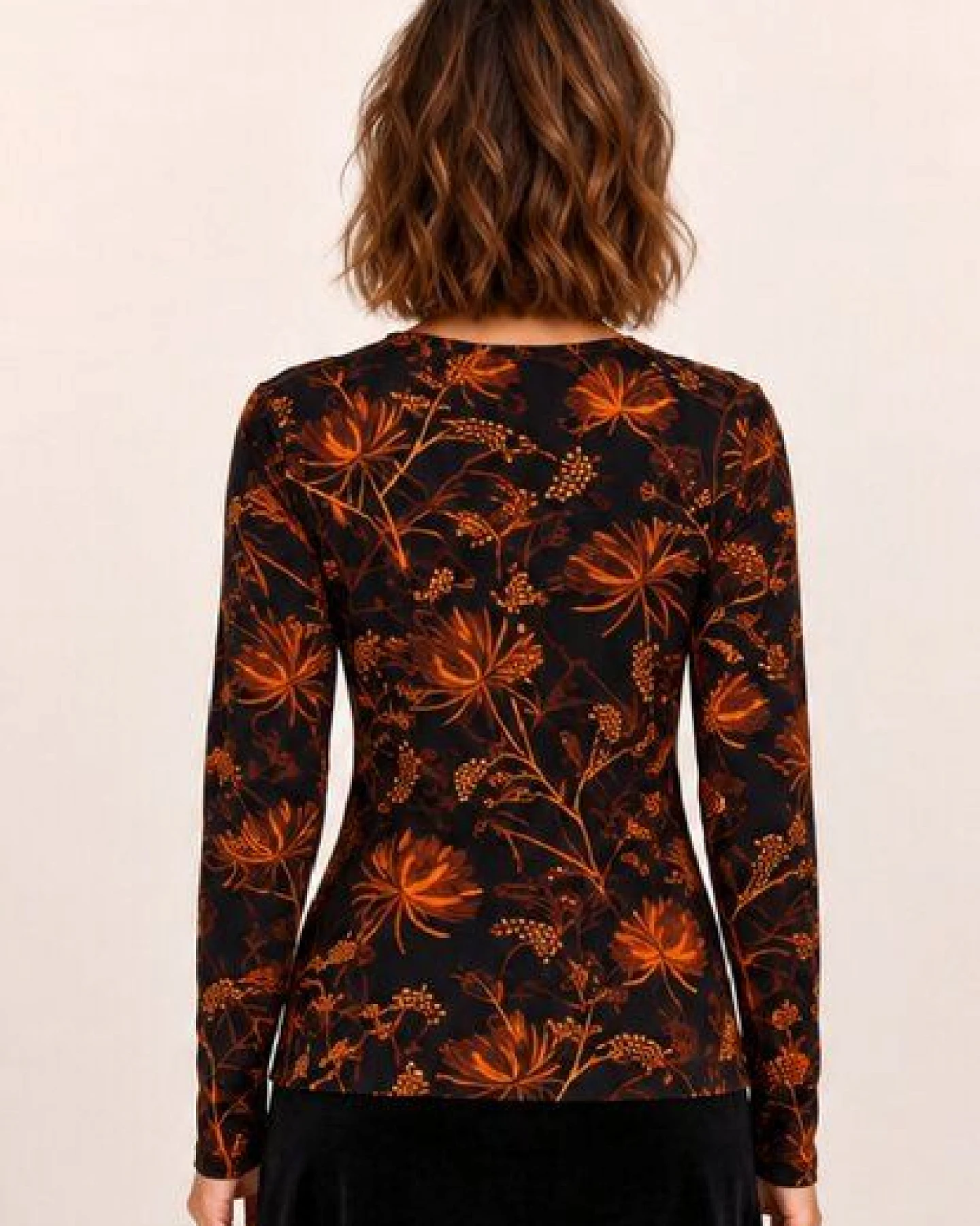 LANA Organic Bio Langarmshirt, Modell Nina – Ansicht 4