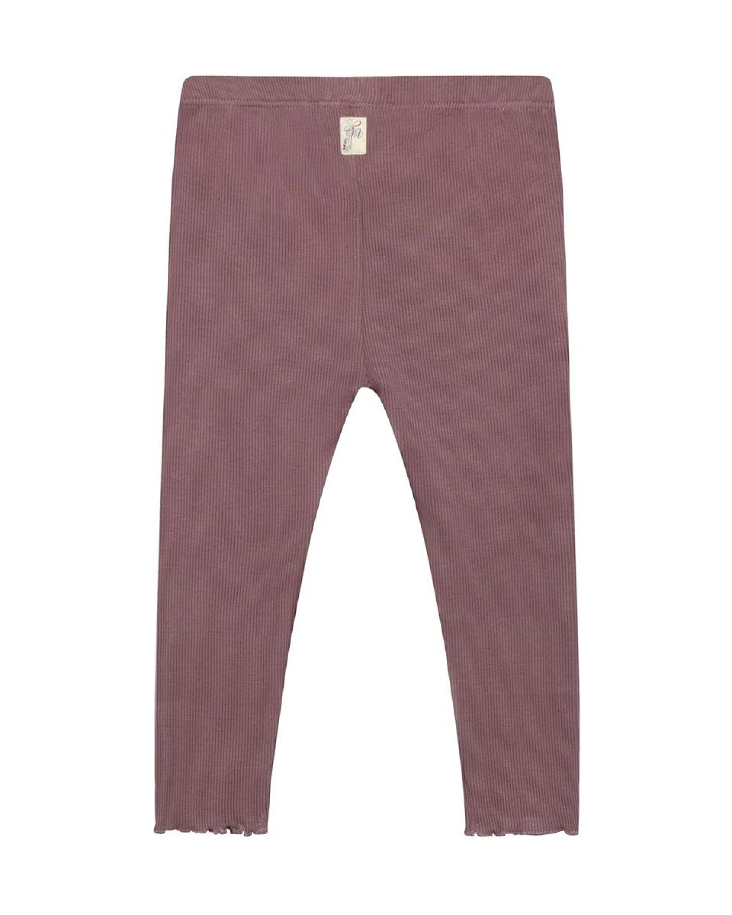 Leggings Bio-Baumwolle (kbA) rip rose taupe 68 – Ansicht 2