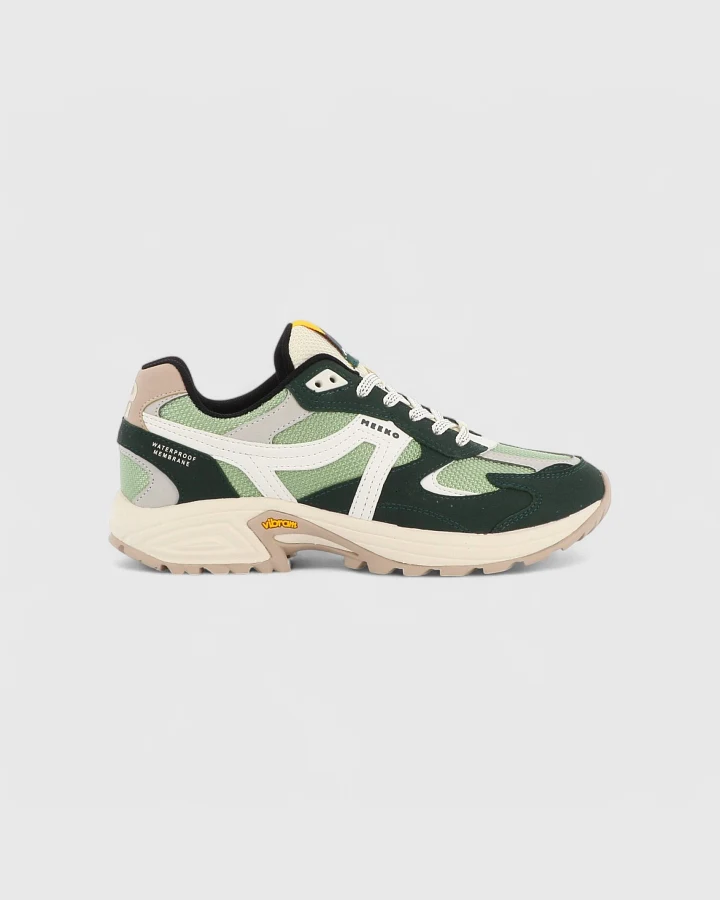 MEEKO Herren vegan Schuhe Capra Lychen Grün