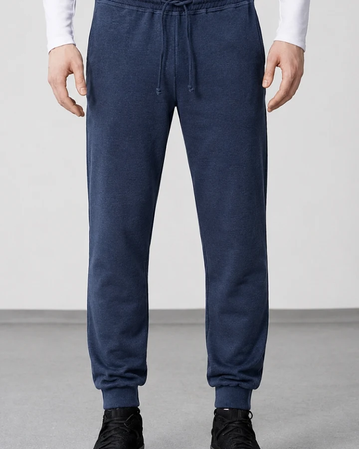 Hempage Herren vegan Jogginghose Hemp Organic Cotton Navy